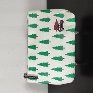 Cute Canvas Makeup Bag